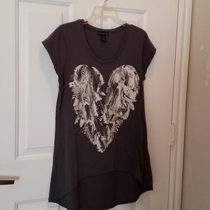 Grey short sleeve Tee